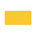 Plain Yellow Background. Personalized Address Labels