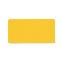 Plain Yellow Background. Personalized Address Labels