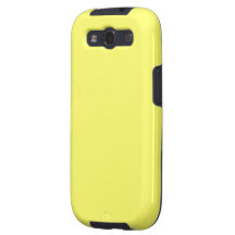 Plain Yellow Samsung Galaxy S3 Cover