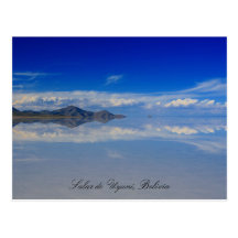 plaines de sel d'uyuni cartes postales