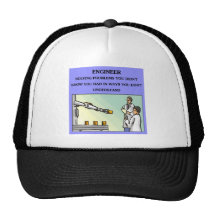 plaisanterie d'ingénierie d'ingénieur casquettes de camionneur