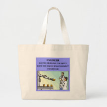 plaisanterie d'ingénierie d'ingénieur sac de toile