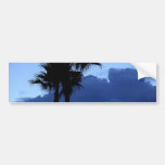 Plam Trees At Sunrise Bumper Sticker
