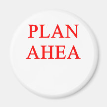 PLAN ahead Refrigerator Magnet