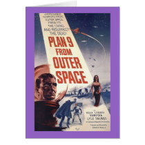 Plan nine from outer space" cards