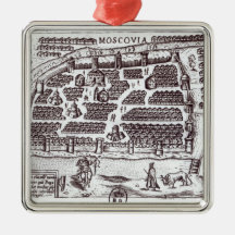 Plan of Moscow, 1628 Ornament