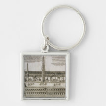 Plan of the Circus Maximus, Rome, engraved by the Key Chains