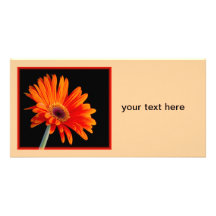 Plan rapproché Photocard de fleur Photocartes Personnalisées