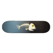 Planche à roulettes-Arêtes de poisson