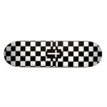 Planche à roulettes croisée