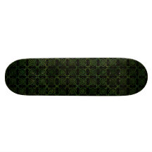 Planche à roulettes croisée verte