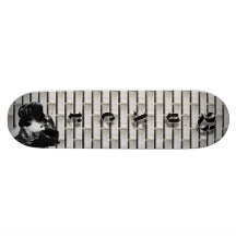 Planche à roulettes de boxeur