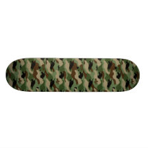 Planche à roulettes de camouflage de licorne