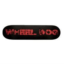 Planche à roulettes de chien de roue