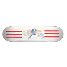 Planche à roulettes de concepteur de "secousse"