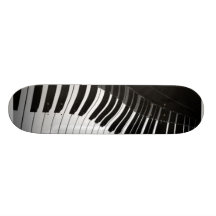 Planche à roulettes de musique