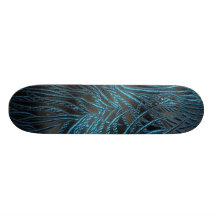 Planche à roulettes de paon