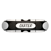 Planche à roulettes de patineur