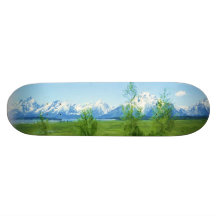 Planche à roulettes de Tetons de ressort