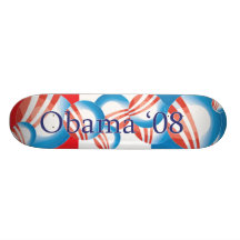 Planche à roulettes d'Obama '08