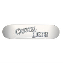 Planche à roulettes en cristal de Deth