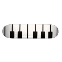 Planche à roulettes principale de piano