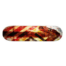planche à roulettes urbaine de graffiti