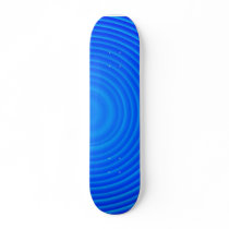 Planche ondes bleues planches à roulettes customisées