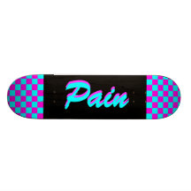 Planches à roulettes de douleur