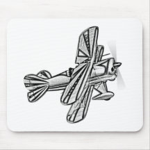 Plane - Avion Mouse Pads