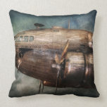 Plane - Pilot - The flying cloud Throw Pillow