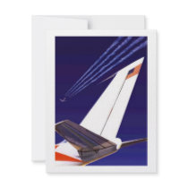 PLANE TAILS & TRAILS PARTY INVITATION EZ2CUSTOMIZE