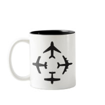 Planes 1 Two-Tone Mug