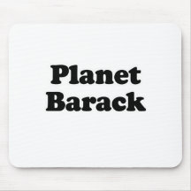 Planet Barack T-shirt Mouse Mat