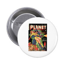 Planet Comics No 70 Button
