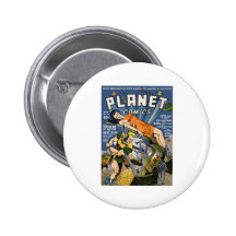 Planet Comics Pinback Button