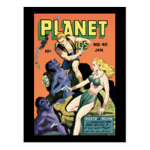 Planet Comics Post Card