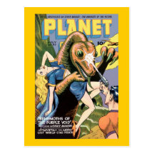 Planet Comics Post Cards