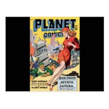 Planet Comics Postcard