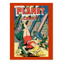 Planet Comics Postcards