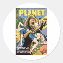 Planet Comics Sticker
