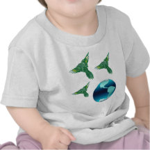 Planet Earth and Birds Shirts