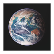 Planet Earth Blue Marble Canvas Prints