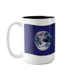 Planet Earth Flag Mug