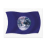 Planet Earth Flag Postcard