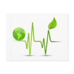 PLANET EARTH HEART MONITOR POSTCARDS