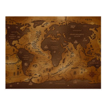 Planet Earth-Inversed Postcards