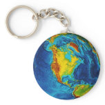 Planet Earth keychains