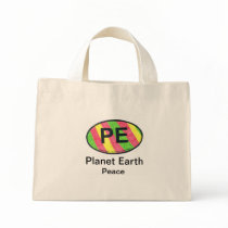 Planet Earth Peace Tote Bag