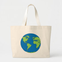 Planet Earth Tote Bags